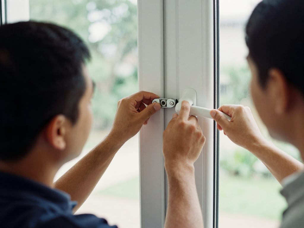 Hinge side reinforcement methods for windows