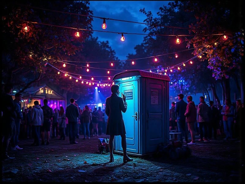 Film production sets opt for low emission restroom trailers