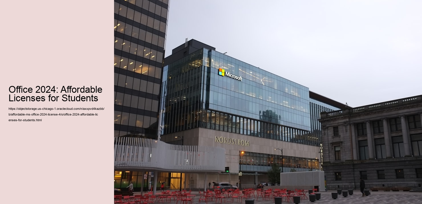 Office 2024: Affordable Licenses for Students
