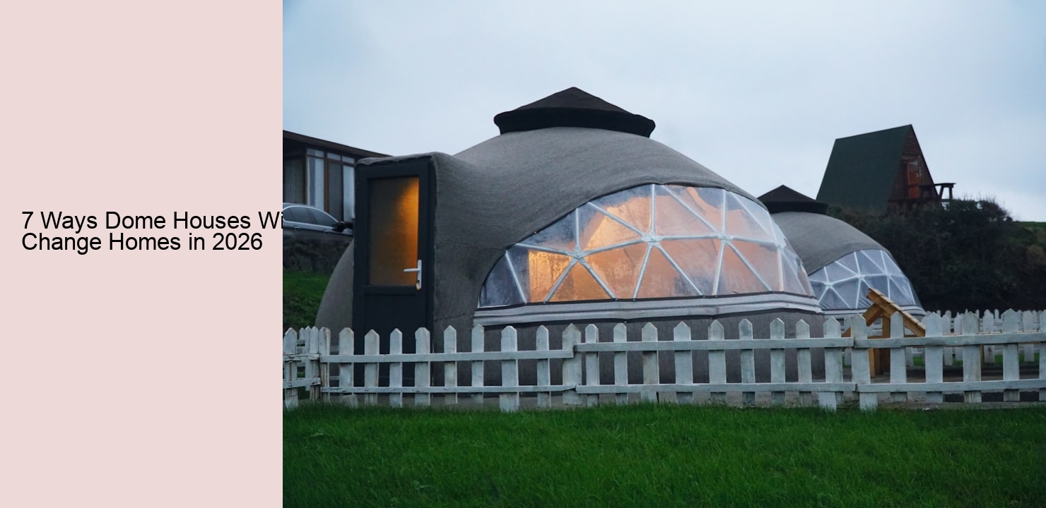 7 Ways Dome Houses Will Change Homes in 2026