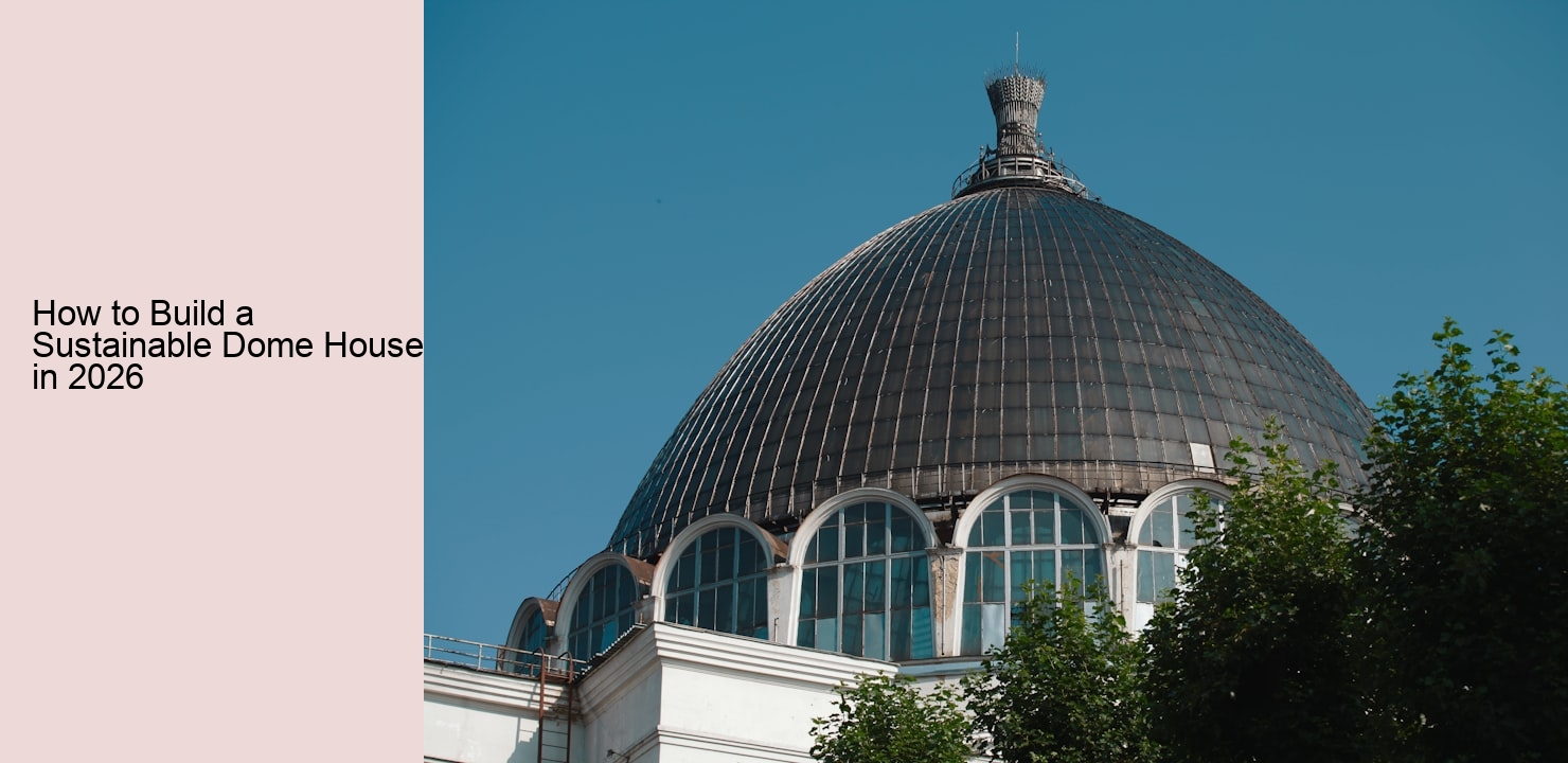 How to Build a Sustainable Dome House in 2026