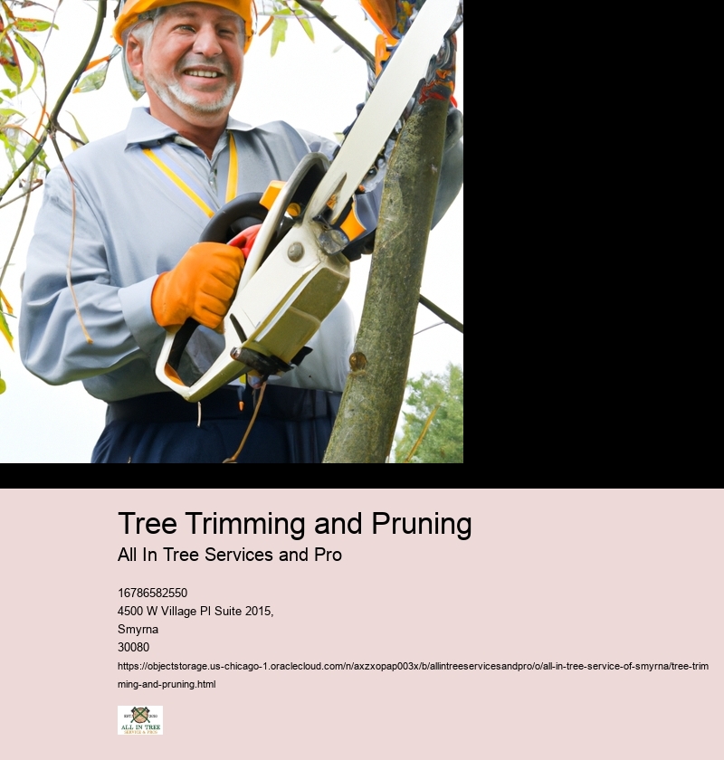 Importance of tree trimming and pruning
