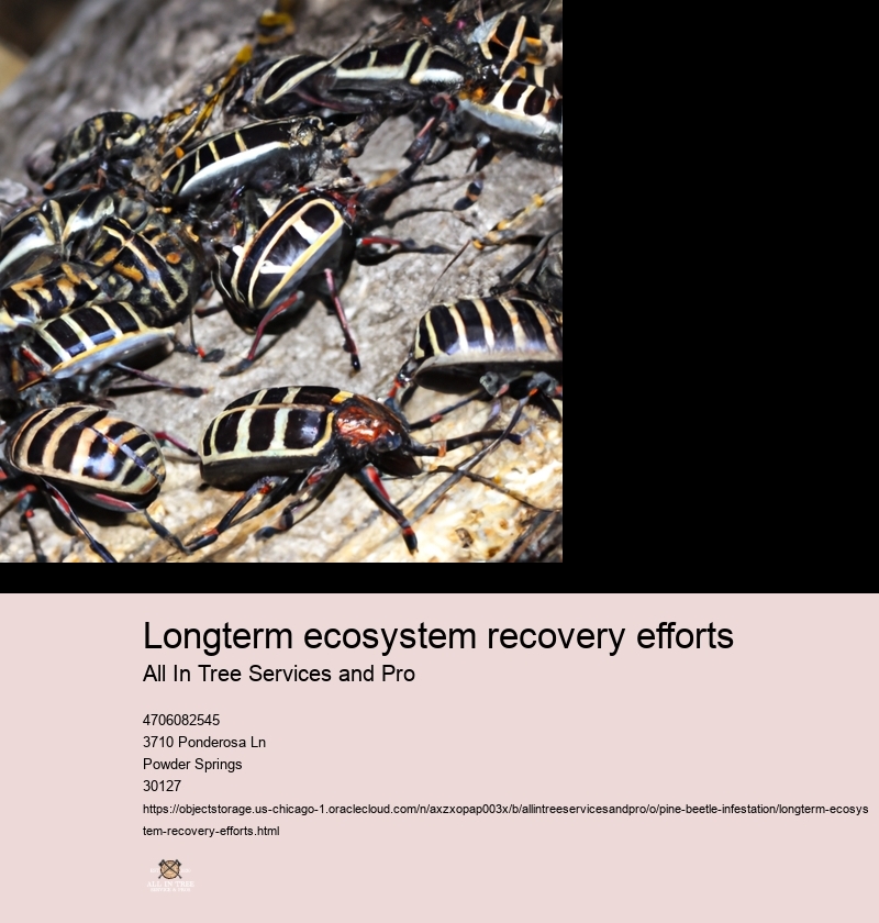 Longterm ecosystem recovery efforts