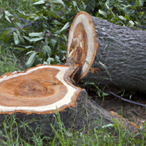 What is the process involved in professional tree removal services?