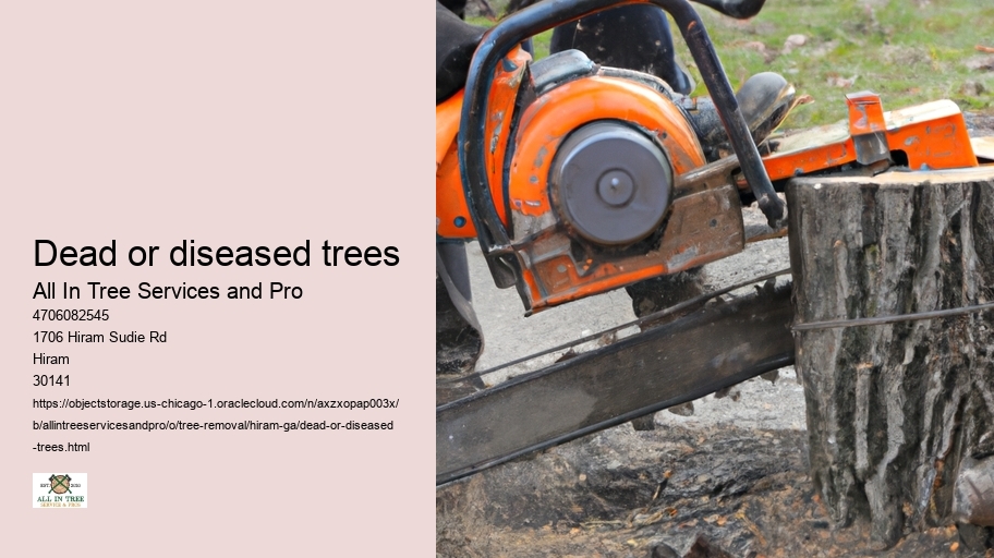 Dead or diseased trees