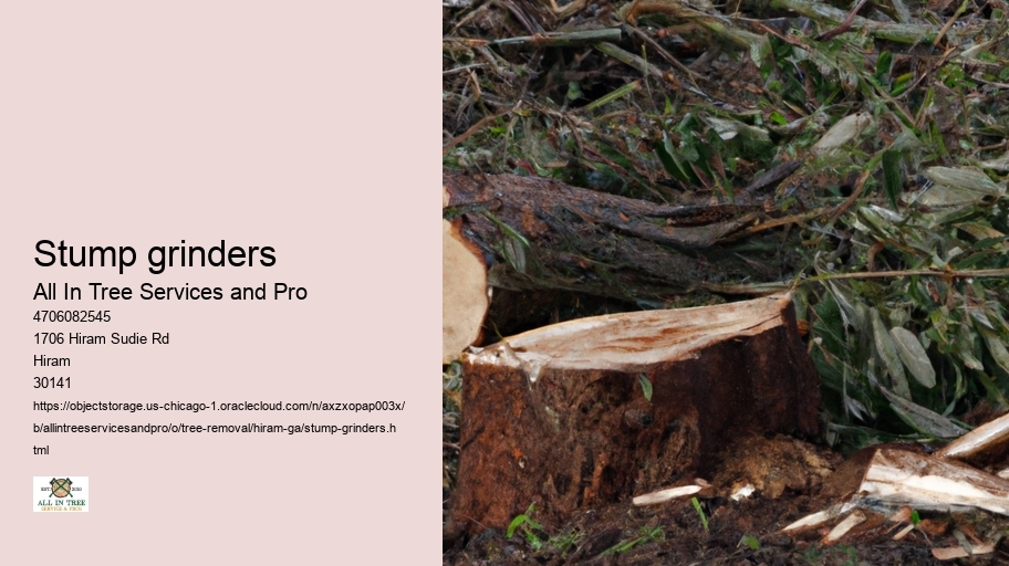 Stump grinders