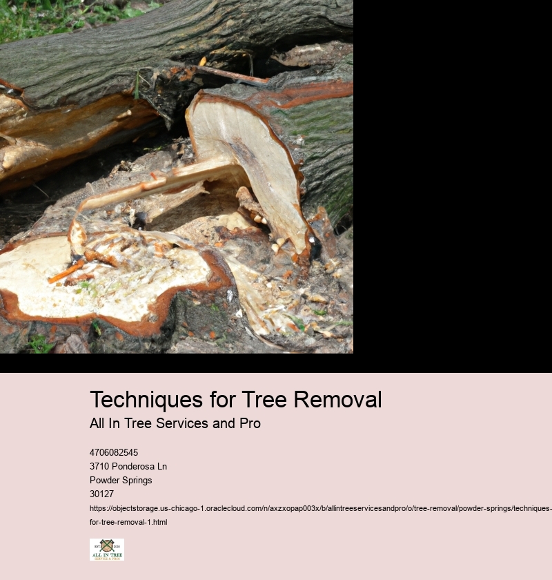 Techniques for Tree Removal