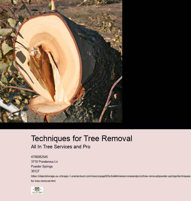 Techniques for Tree Removal