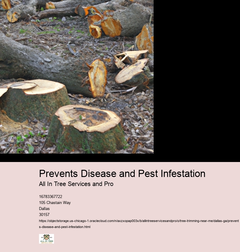 Prevents Disease and Pest Infestation