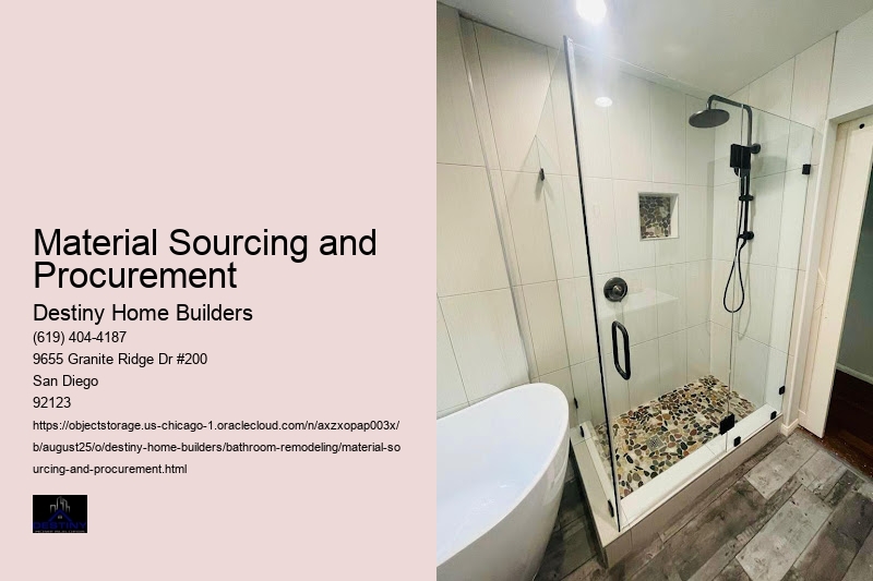 Material Sourcing and Procurement