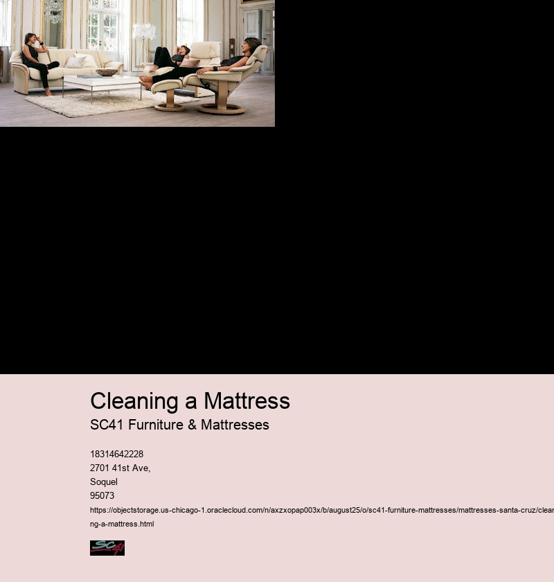Cleaning a Mattress