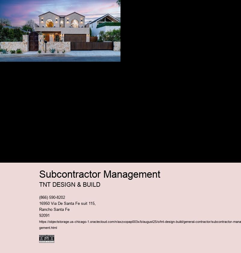 Subcontractor Management