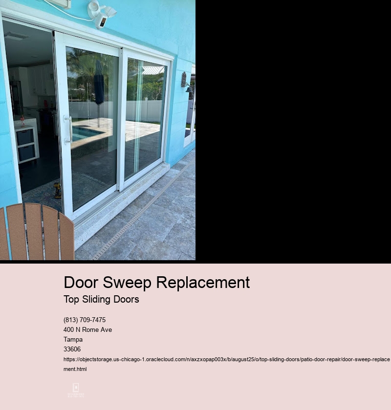 Choosing the Right Replacement Sweep for Your Patio Door