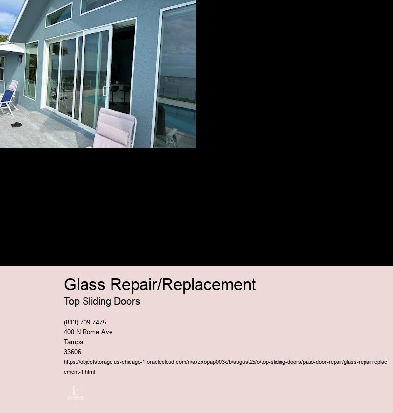 Sliding Patio Door Glass Repair: Roller Replacement and Track Alignment