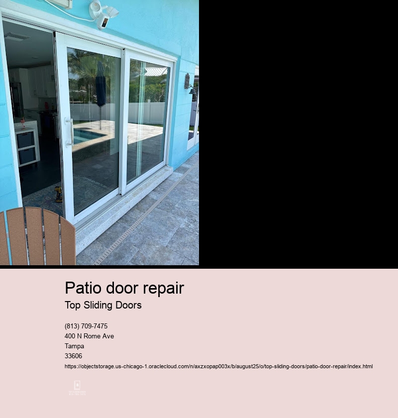 Troubleshooting Common Patio Door Problems