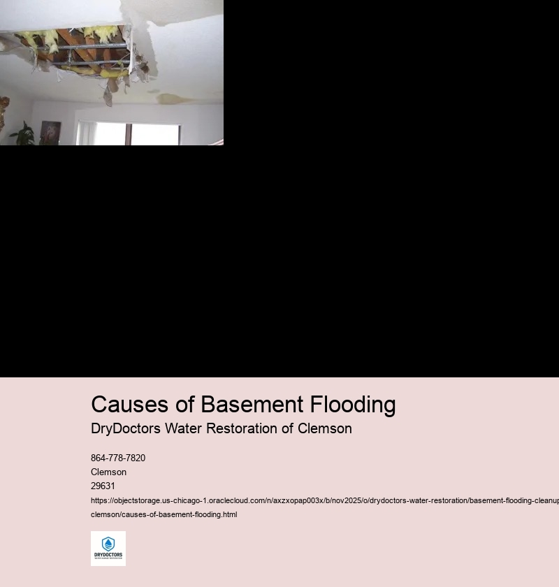 Poor Drainage Systems