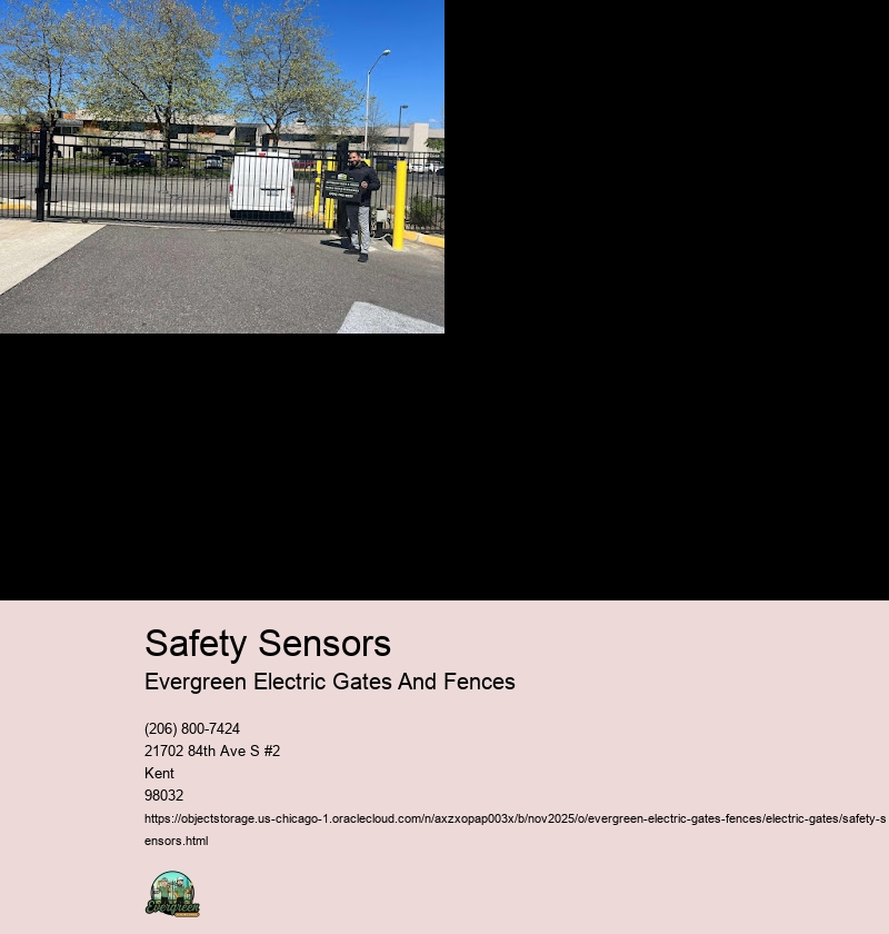 Types of Safety Sensors for Electric Gates