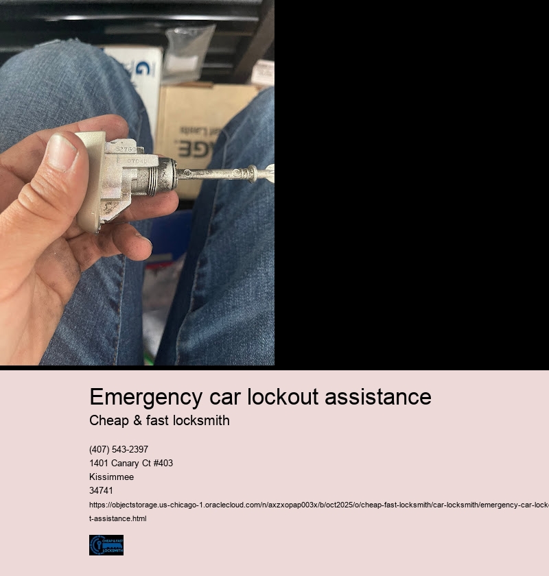 Emergency car lockout assistance