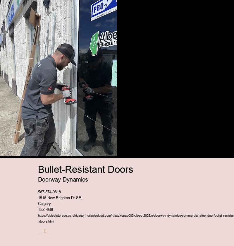 Benefits of Bullet-Resistant Doors