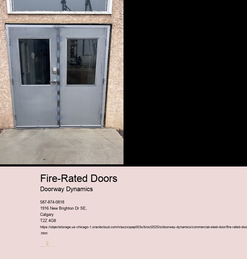 Fire-Rated Doors for Commercial Steel Doors
