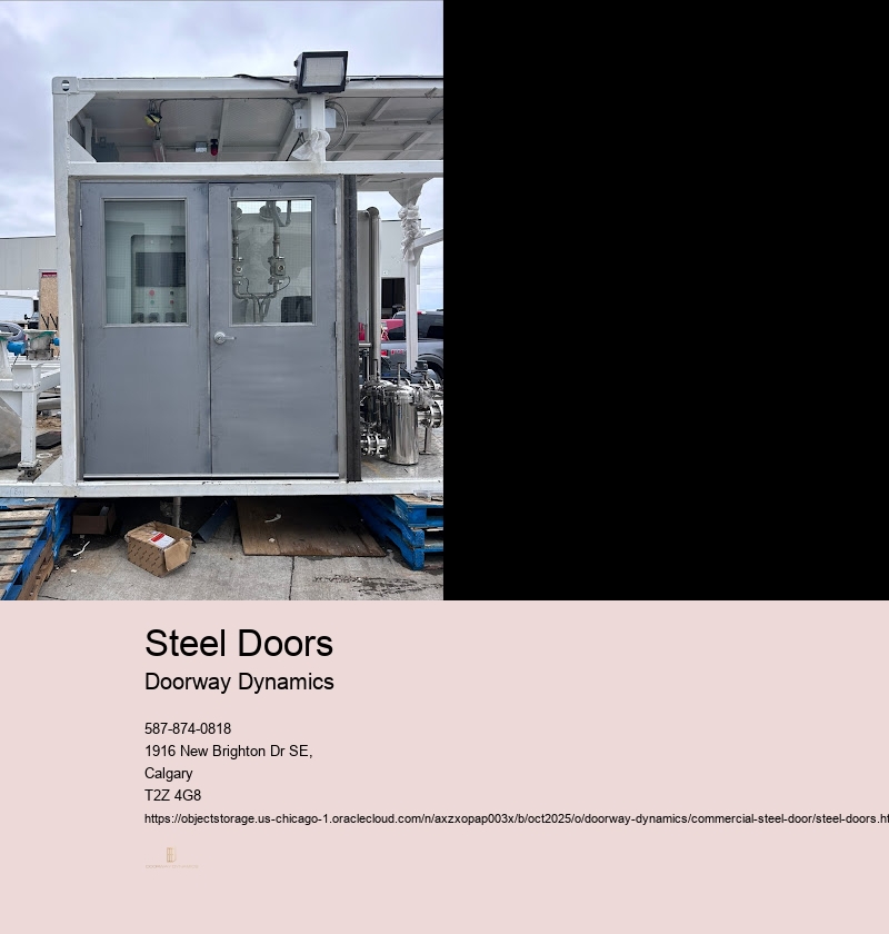 Benefits of Commercial Steel Doors