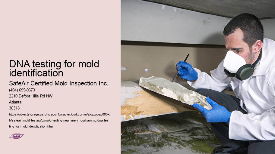 DNA testing for mold identification