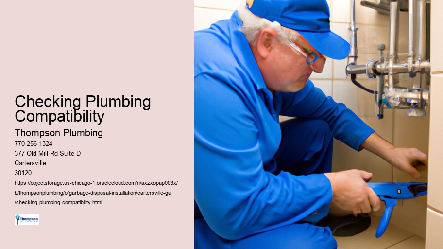 Checking Plumbing Compatibility